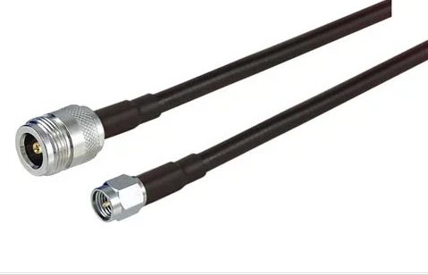 7m low-loss H155 cable with Nf and SMAm endings