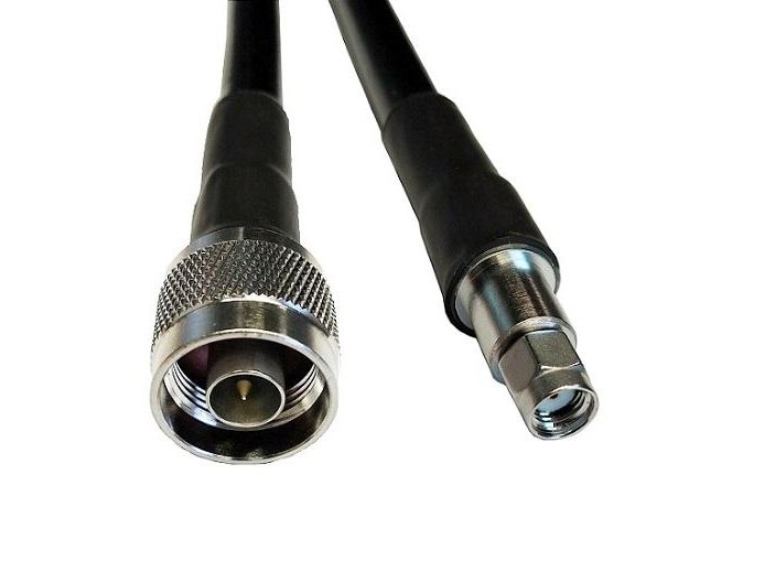 1m low-loss H1000 cable with RSMAm and Nm endings