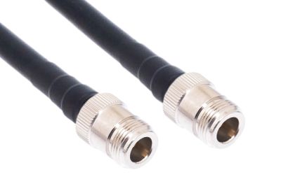 10m low-loss H1000 cable with Nf and Nf endings