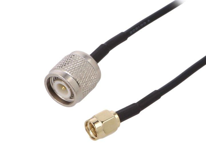 RF5 1m cable with SMAm-TNC connectors